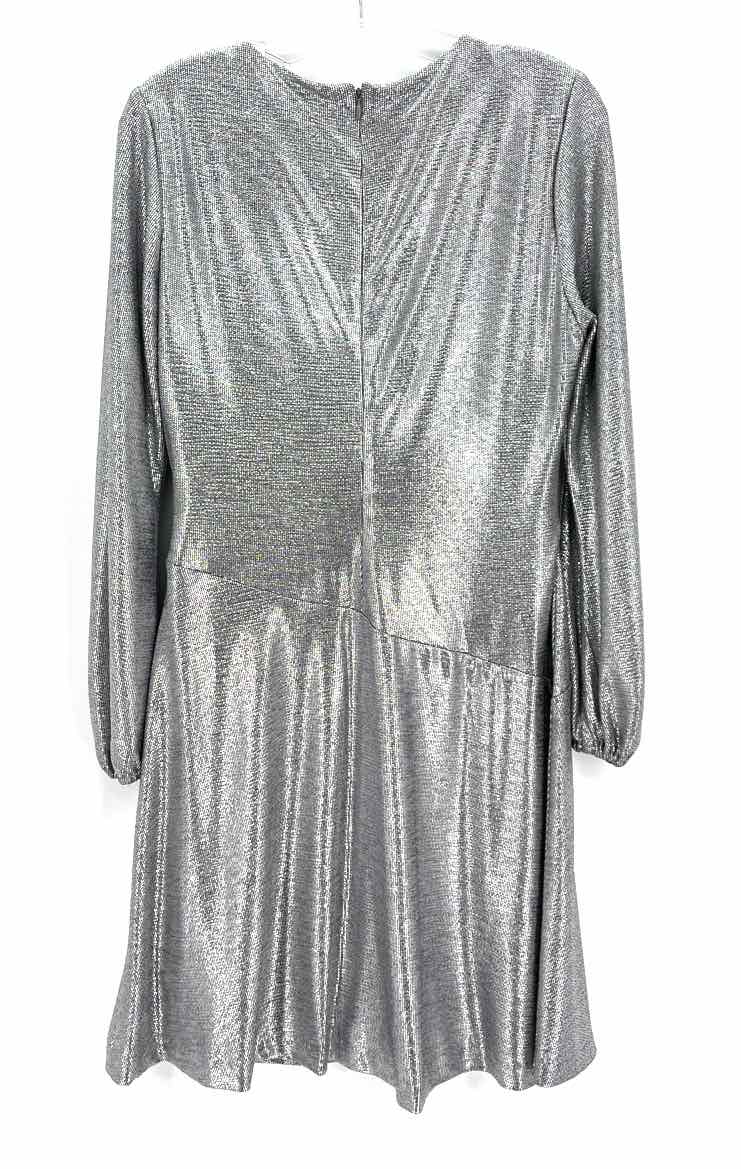 Size 10 RALPH LAUREN Silver Dress