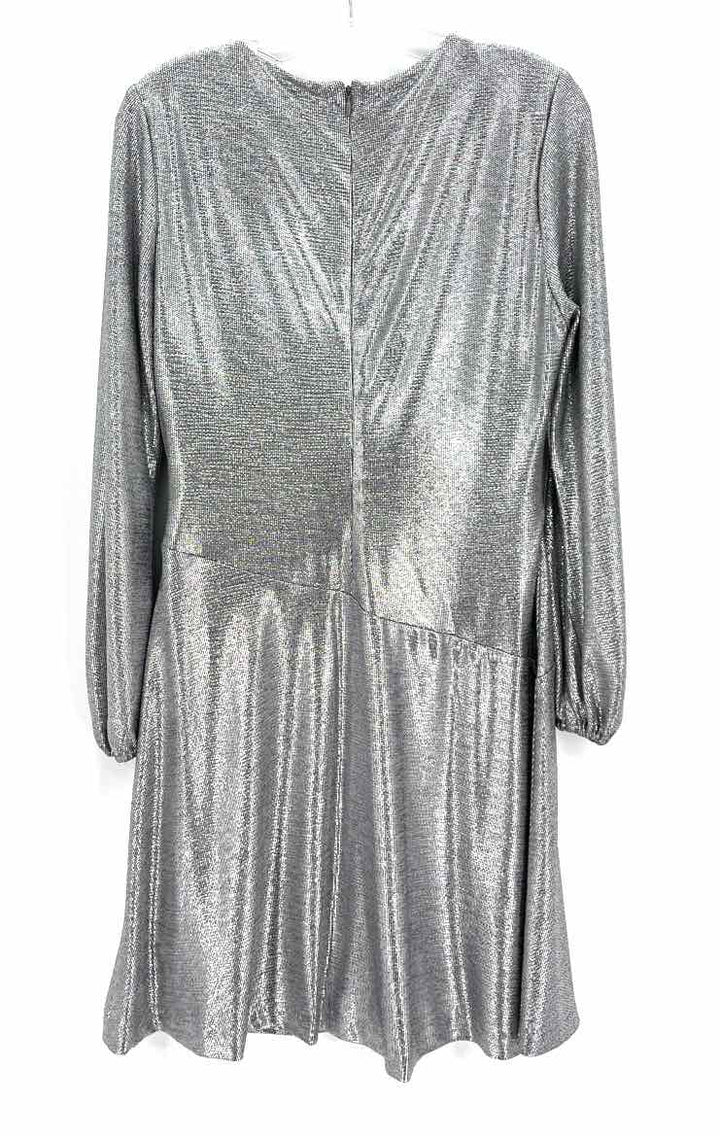 Size 10 RALPH LAUREN Silver Dress