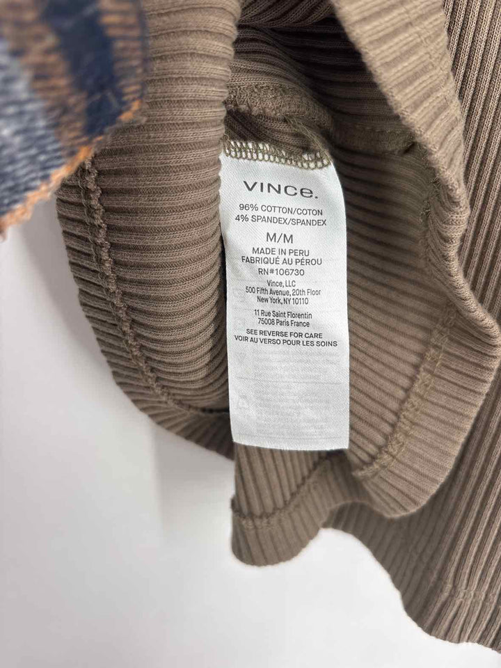 Size M VINCE Brown Shirt