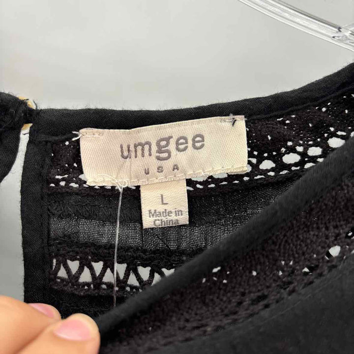 Size L Umgee Black Dress