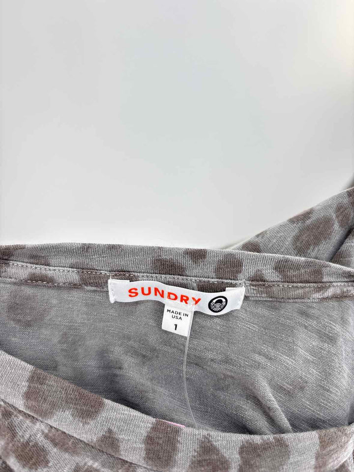 Size M Sundry Gray Dress