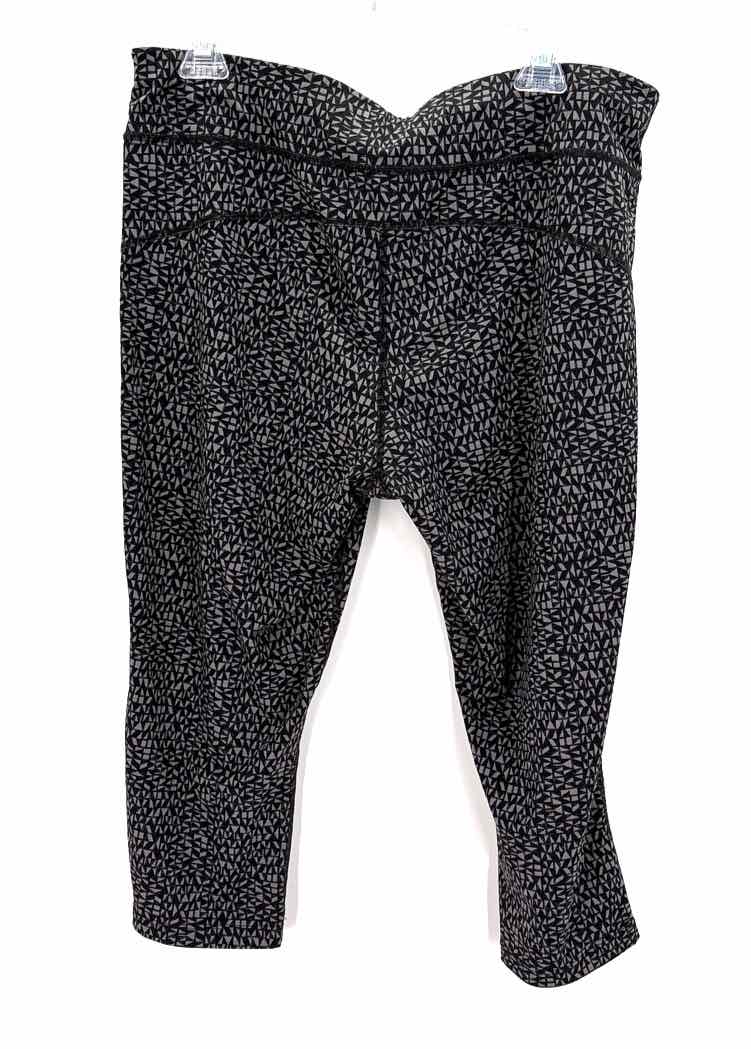 Size XL Black Print Pants