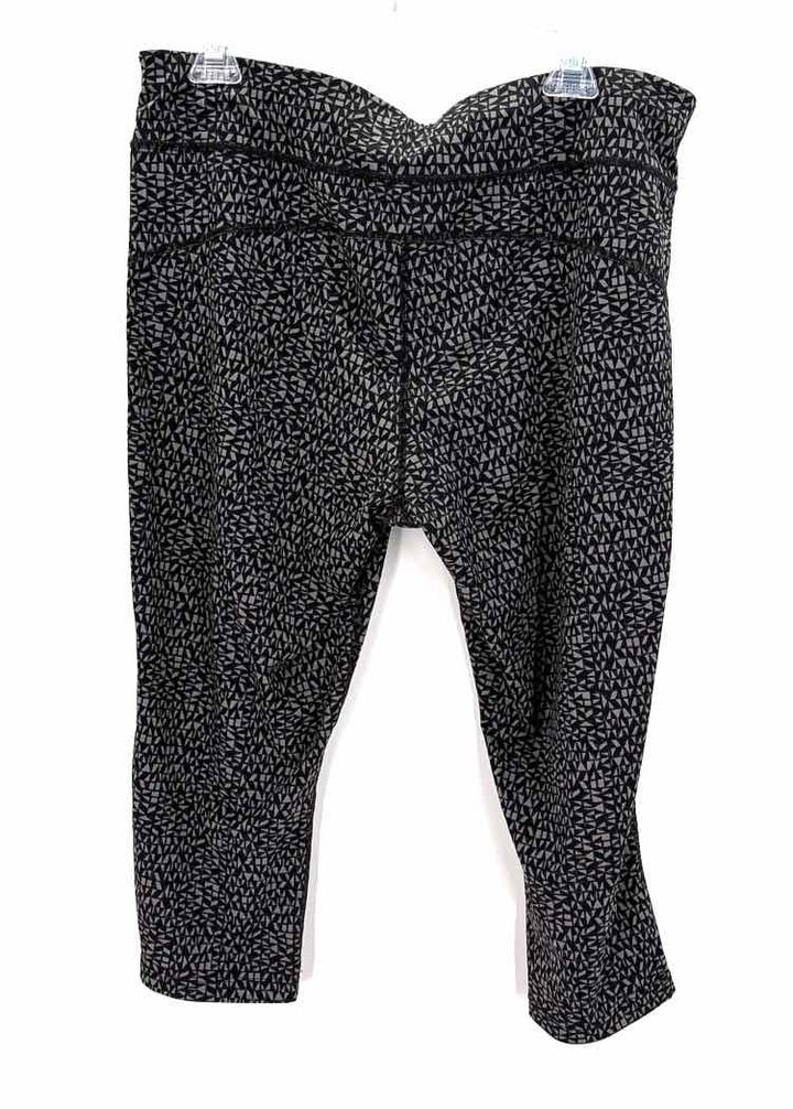 Size XL Black Print Pants
