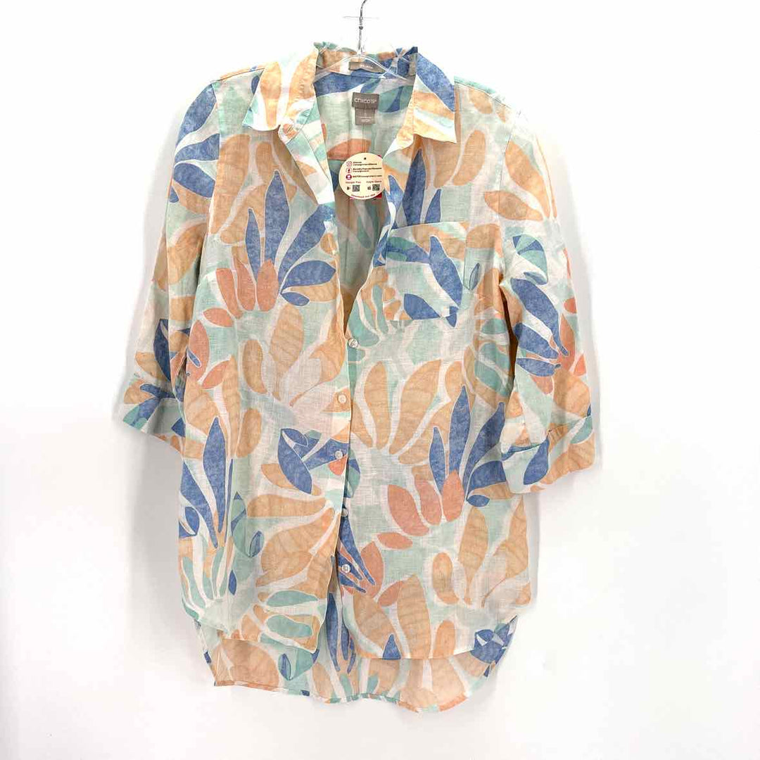 Size S Chico's White Shirt