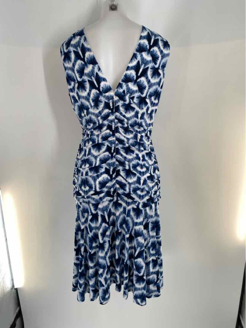 Size 12 White House Black Market Blue Dress