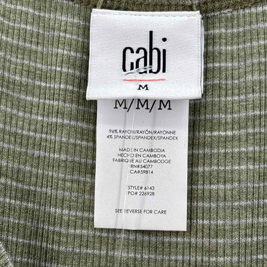 Size M CABI Green Shirt
