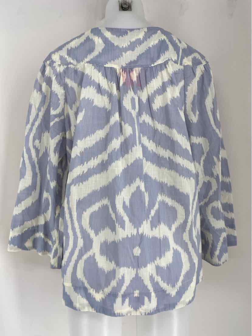 Size L Anthropologie Blue Shirt