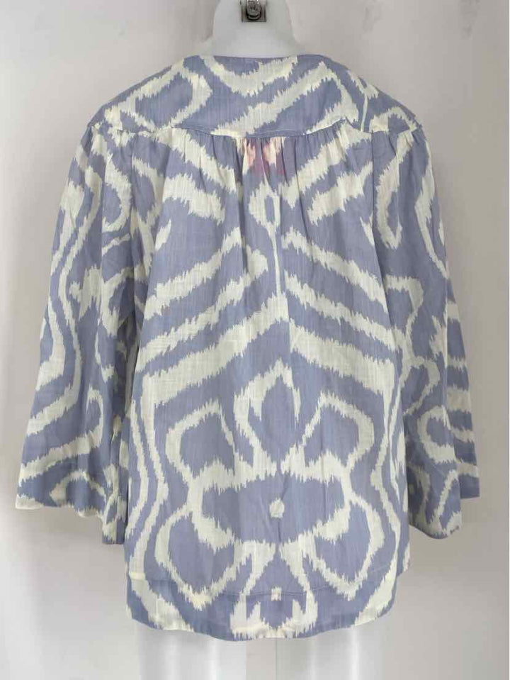 Size L Anthropologie Blue Shirt