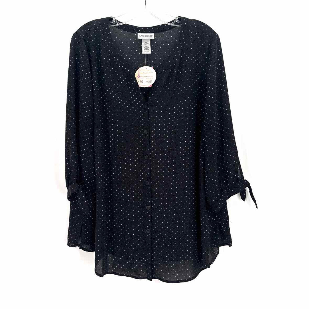 Size 14/16 CATHERINES Black Shirt