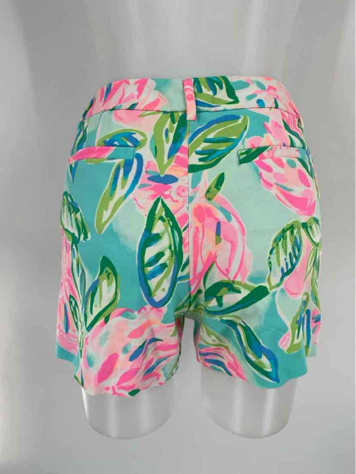 Size 6 Lilly Pulitzer Multi-Color Shorts