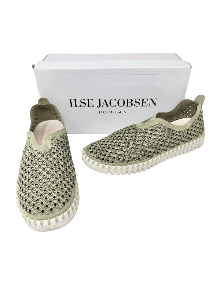 Shoe Size 38 ISLA JACOBSON Olive Sneakers