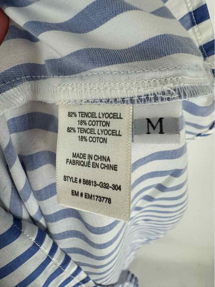 Size M Blue Print Dress