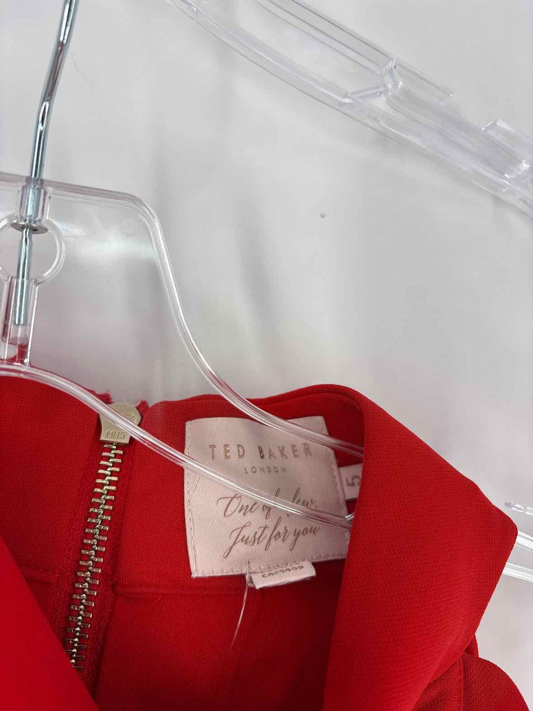 Size 5 TED BAKER Red Dress