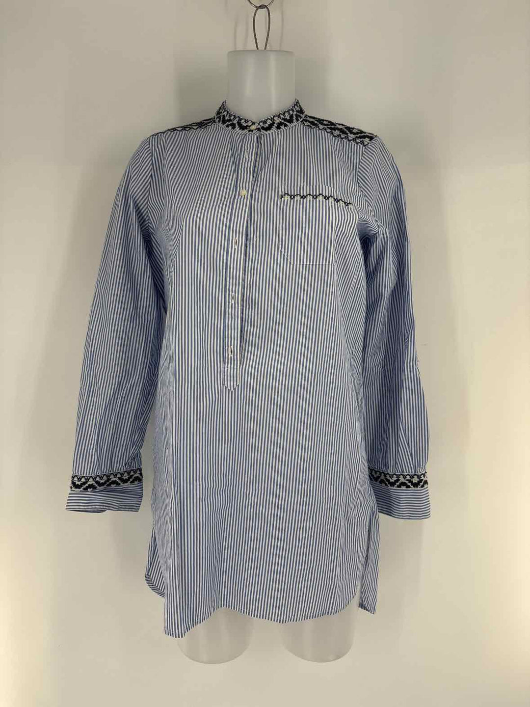 Size S J Crew Blue Shirt