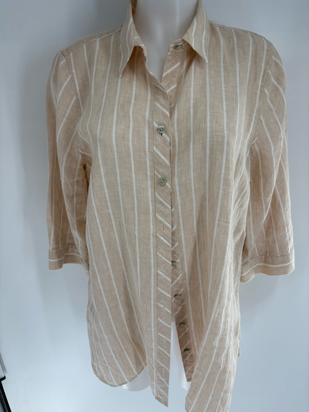 Size L Chico's Tan Shirt