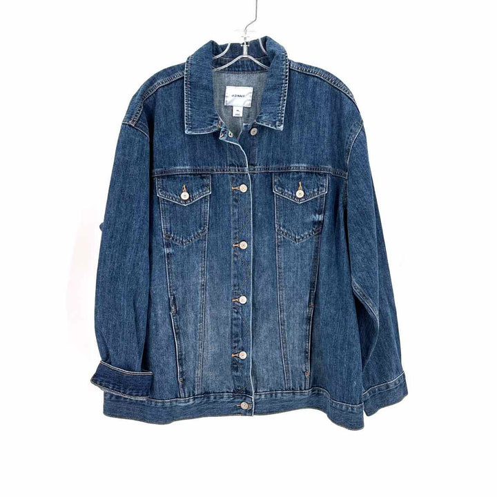 Size XXL Old Navy Navy Denim Jacket