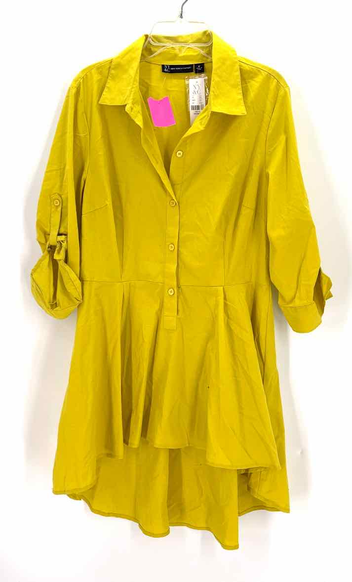 Size M NY & CO Yellow Dress