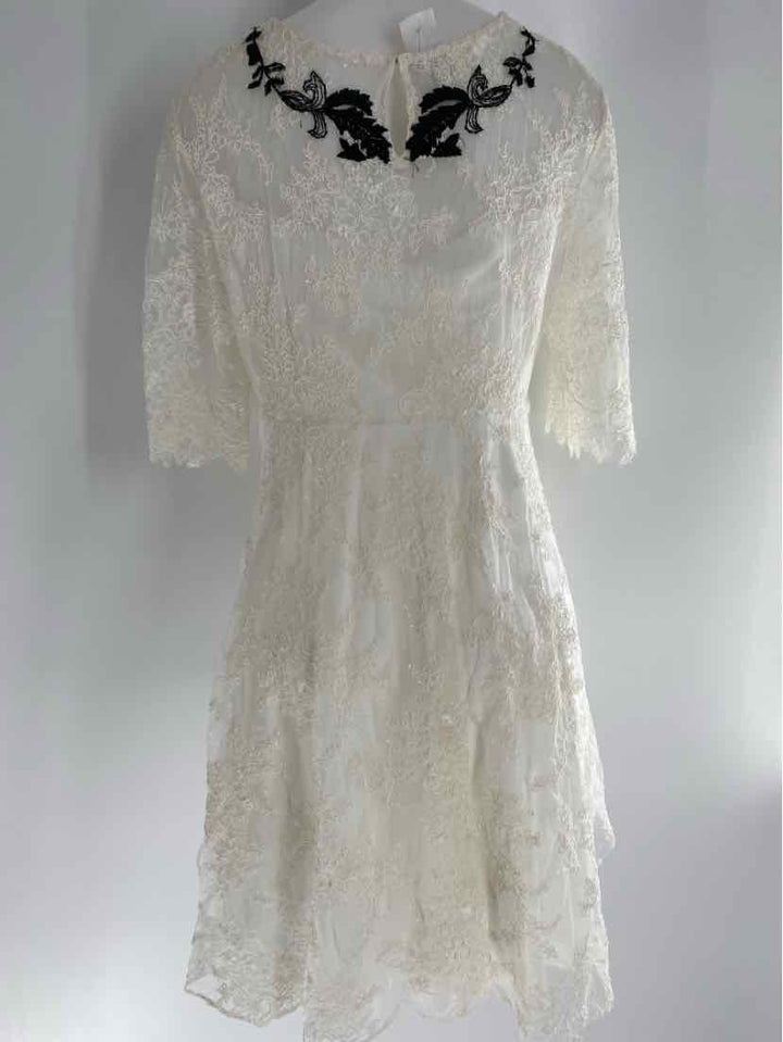 Size M White Lace Shirt