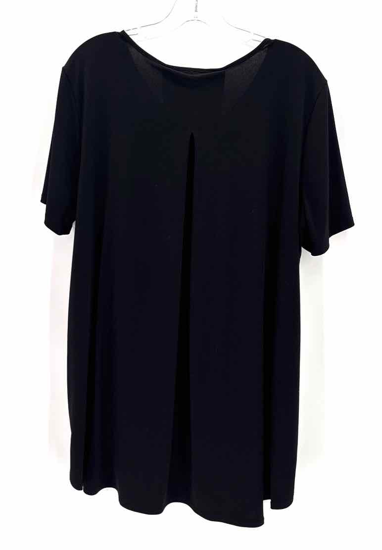 Size L Chico's Black Shirt