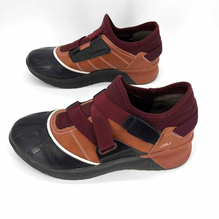 Shoe Size 9 JBU Multi-Color Faux Leather Sneakers