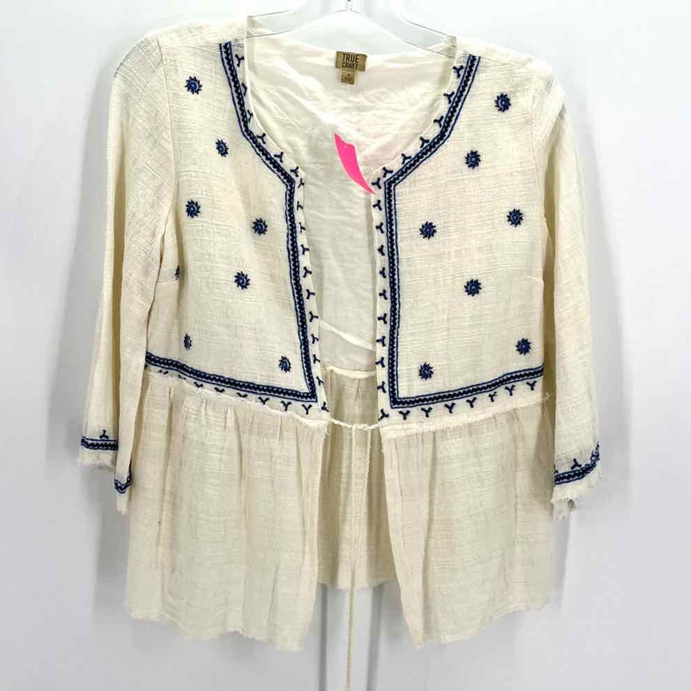 Size S TRUE CRAFT Cream Shirt