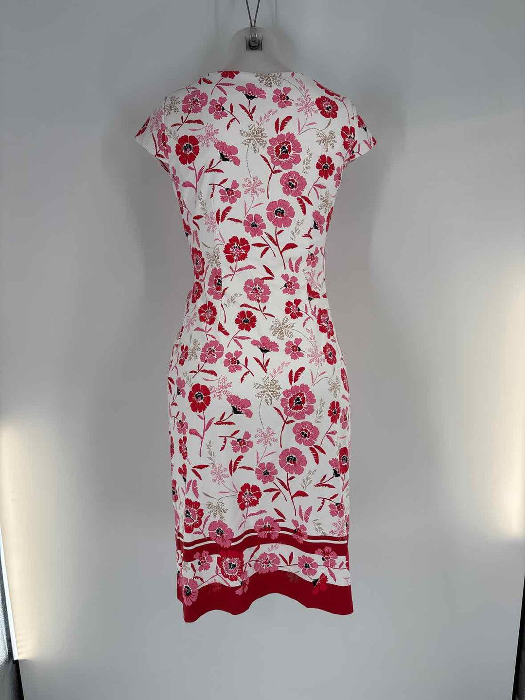 Size XS Talbots White Print Dress