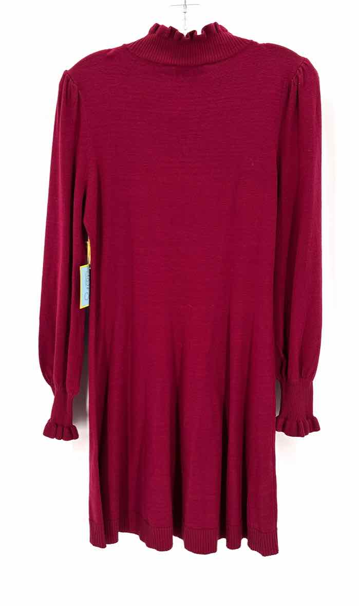 Size M CECE Burgundy Dress