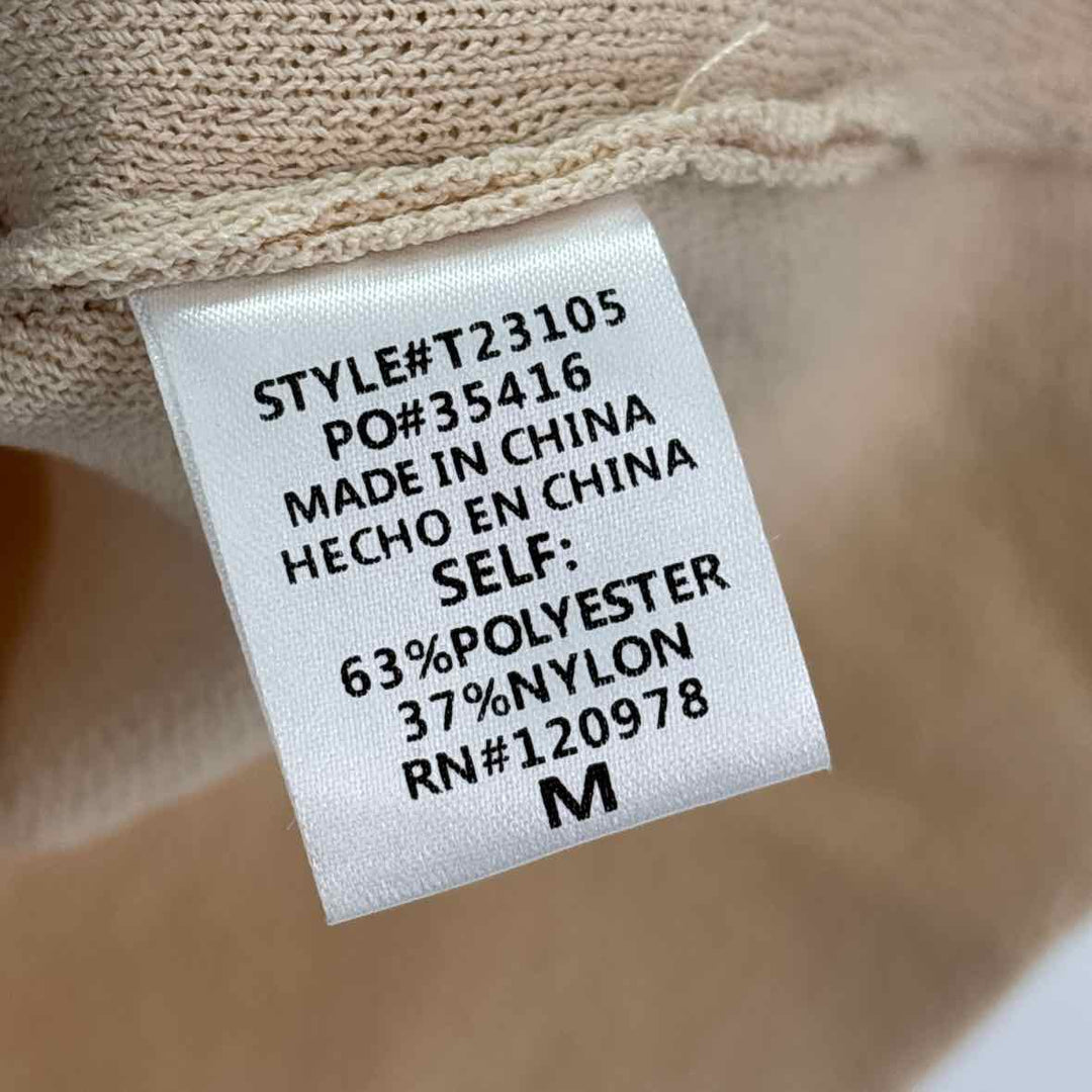 Size M ENTRO Beige Shirt