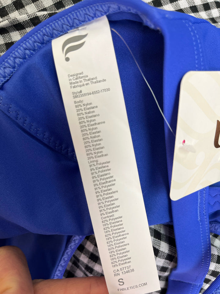 Size S FABLETICS Blue Swimsuit