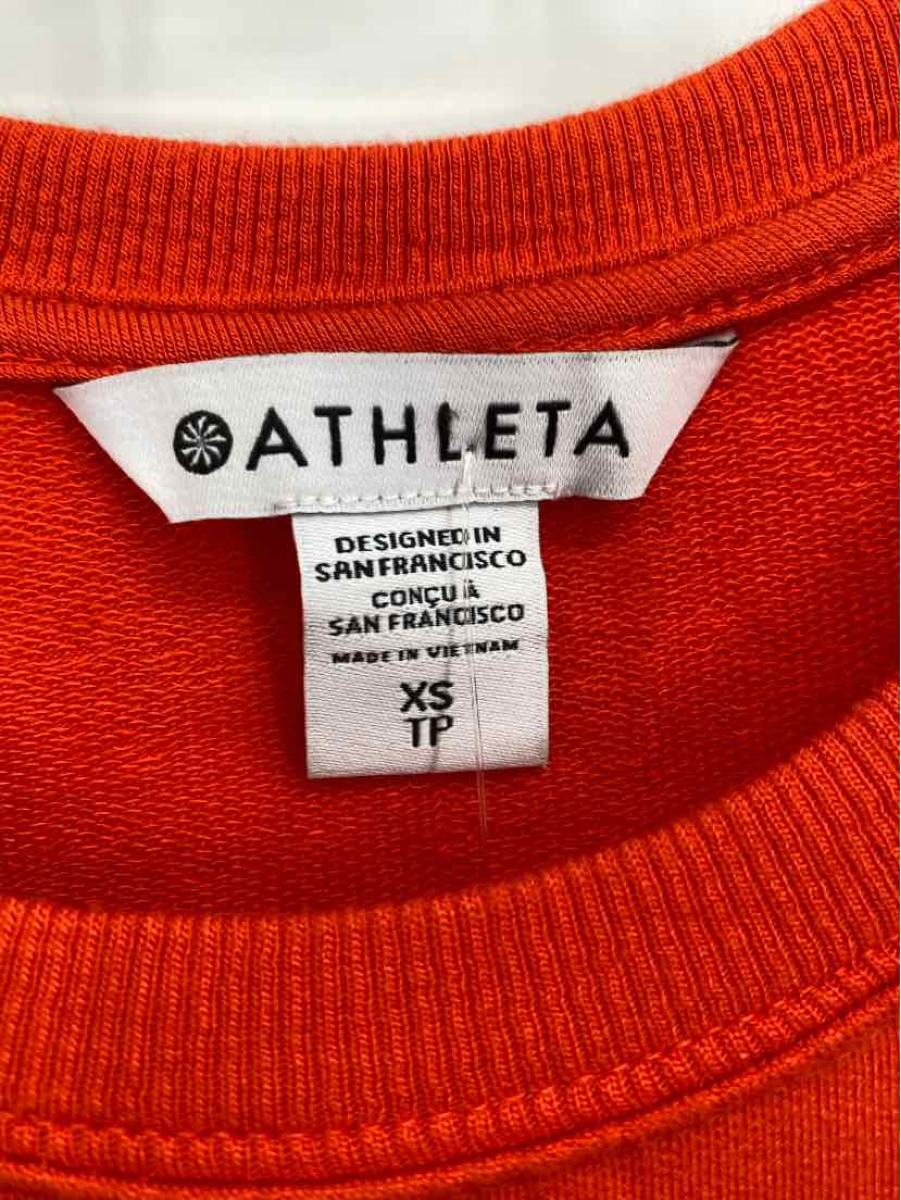 Size XS Athleta Orange Shirt