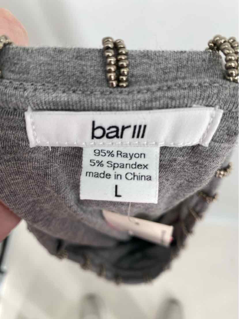 Size L BAR 111 Gray Dress