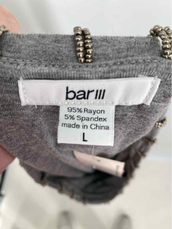 Size L BAR 111 Gray Dress
