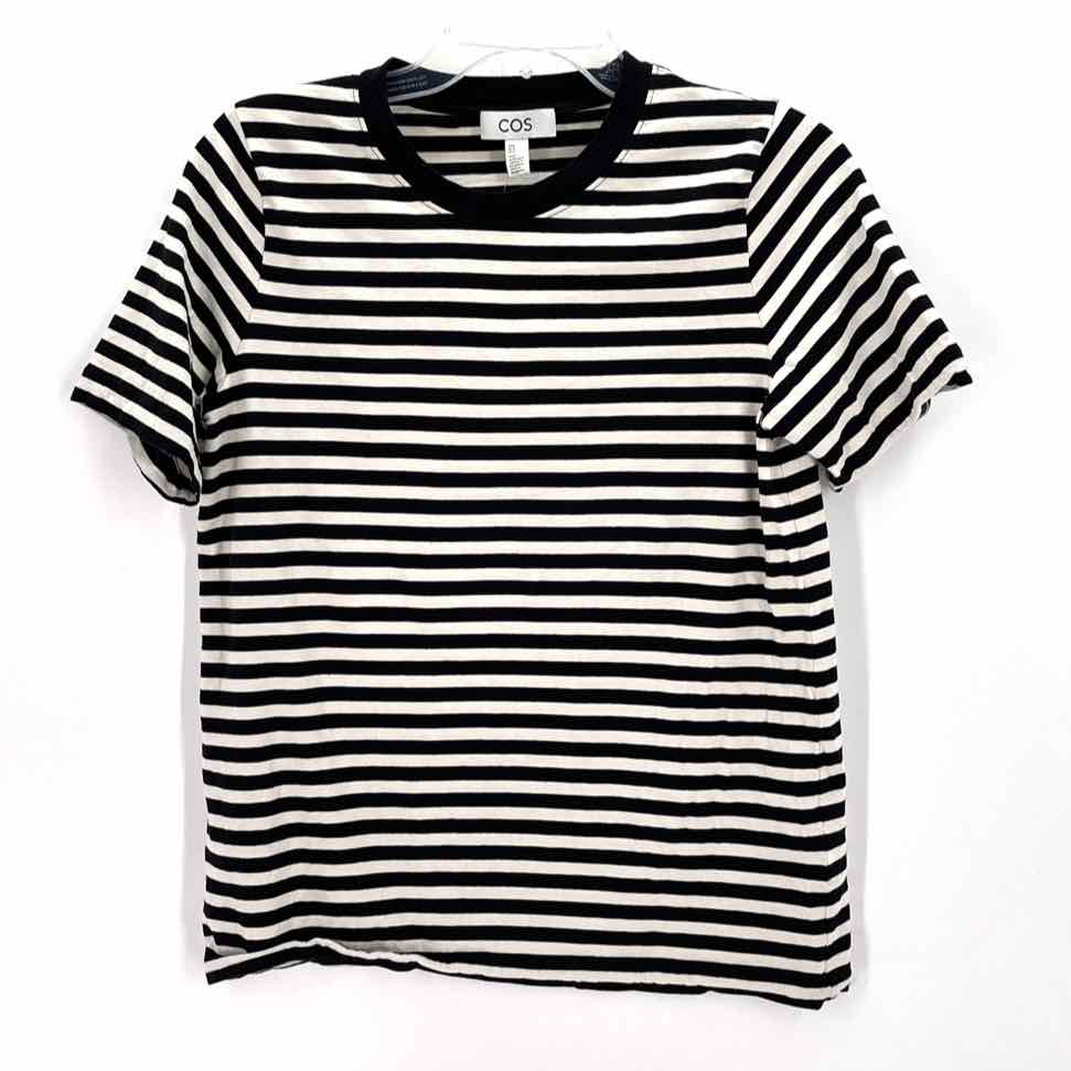 Size M COS Black Print Shirt