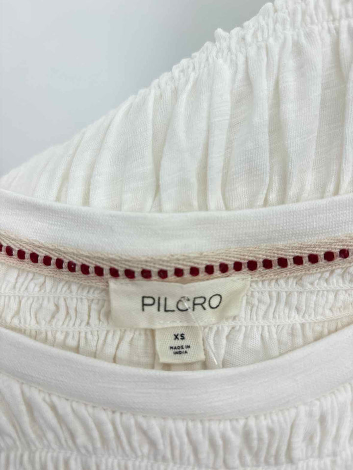 Size XS Pilcro & the Letterpress White Shirt