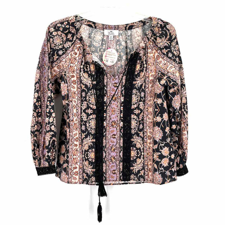 Size 2 Multi-Color Shirt