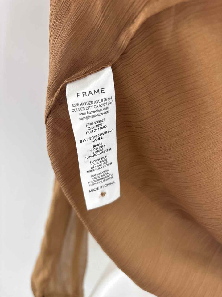 Size M FRAME Tan Shirt