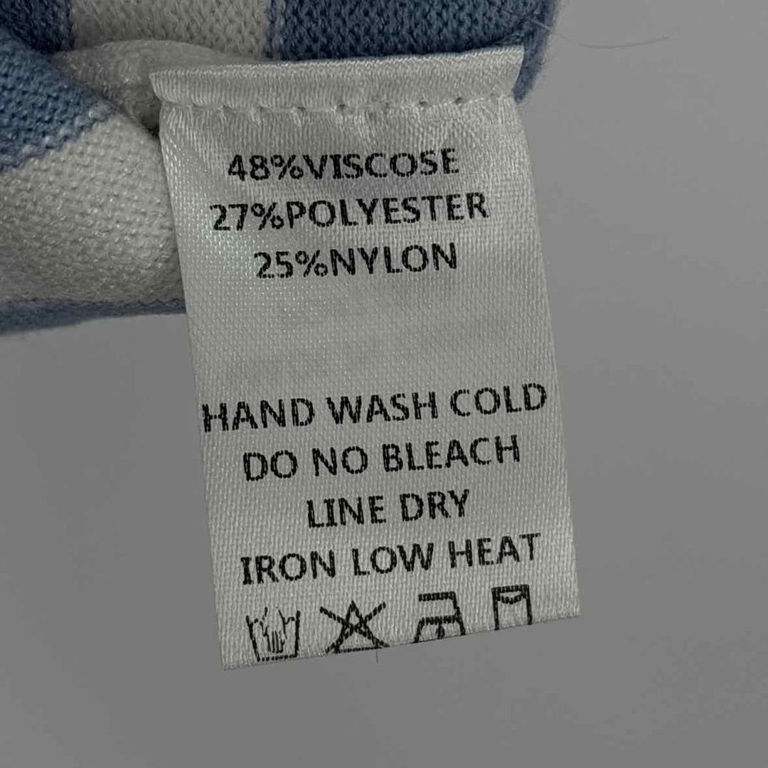 Size M EE:SOME Blue Knit Shirt
