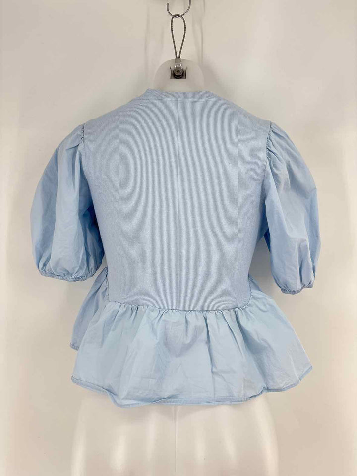 Size M ENGLISH FACTORY Blue Shirt
