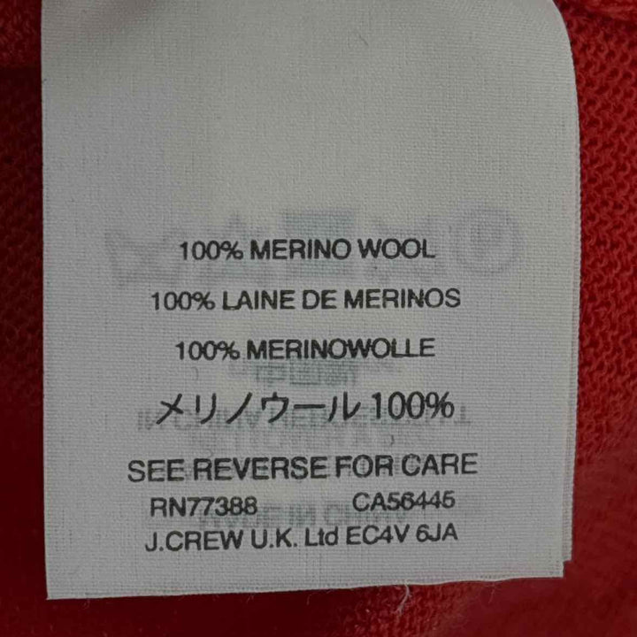 Size L J Crew Red Sweater