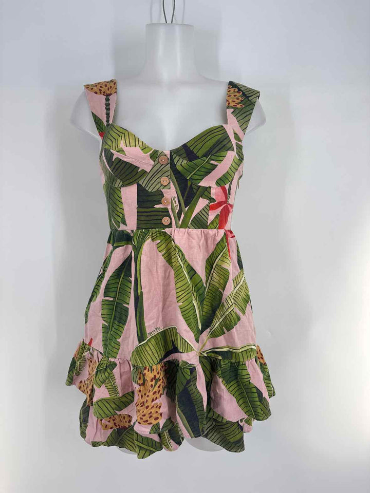 Size S FARM RIO Multi-Color Dress