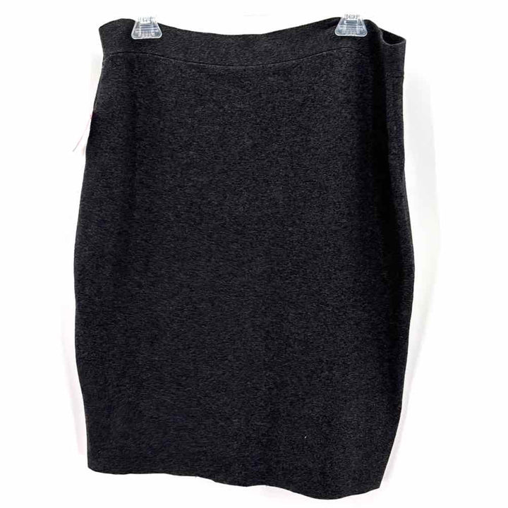 Size L Eileen Fisher Charcoal Knit Skirt