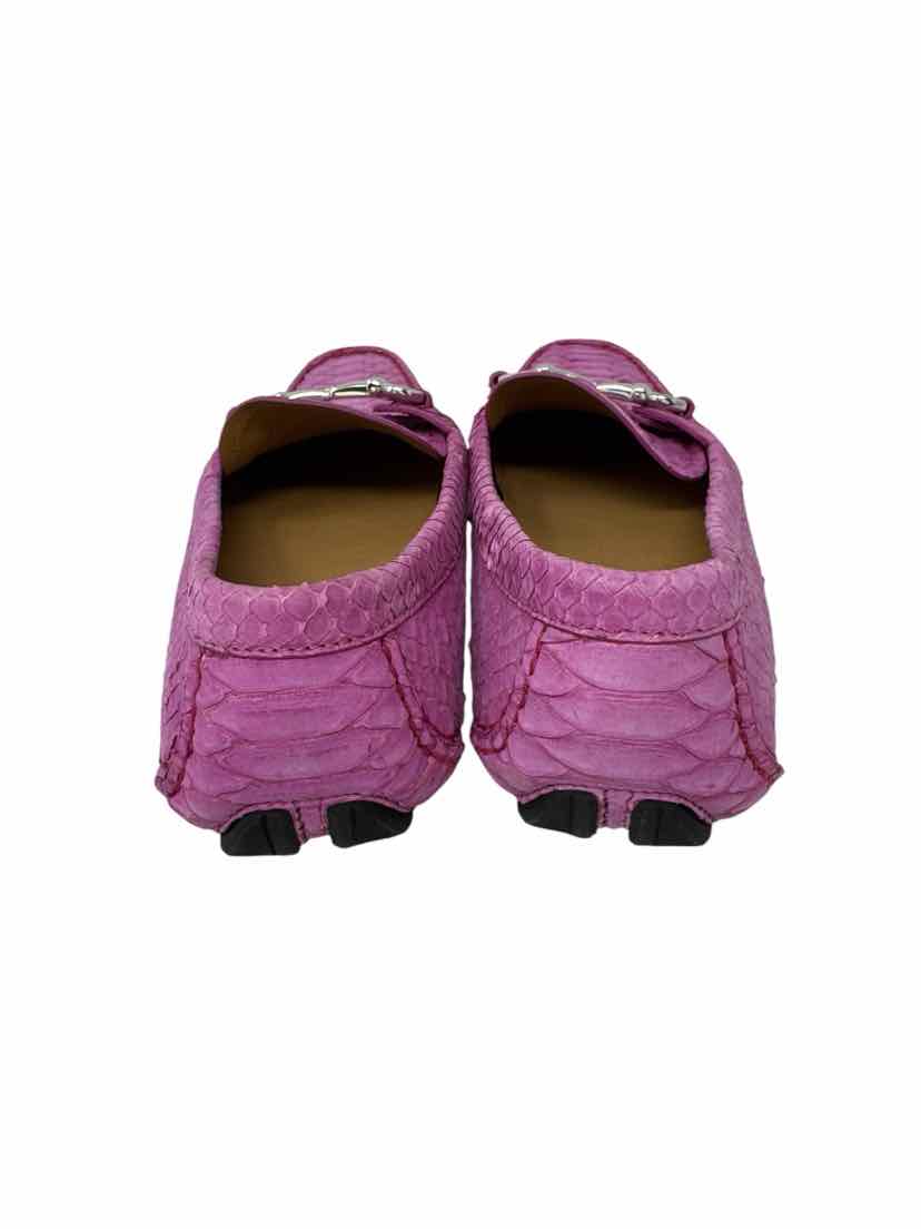 Shoe Size 6 SALVADORE FERRAGAMO Pink Leather Flats
