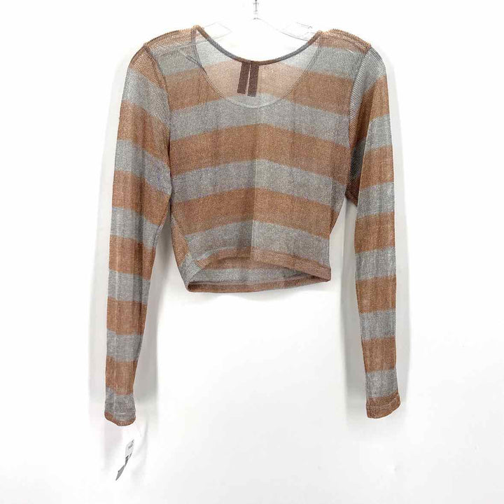 Size L Sam Edeleman Bronze Shirt