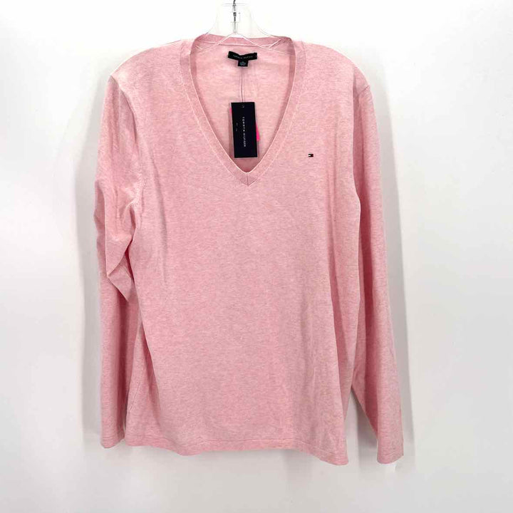 Size XL TOMMY HILFIGER Pink Sweater