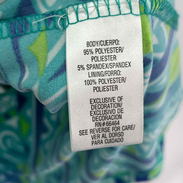 Size 8 Sandra Darren Green Dress