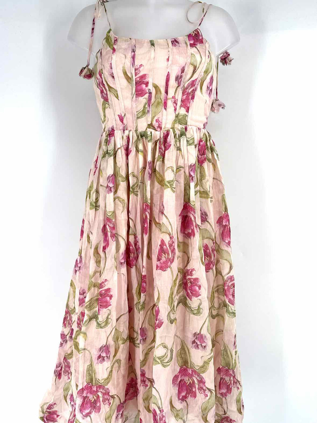Size S PINK PRINT Dress
