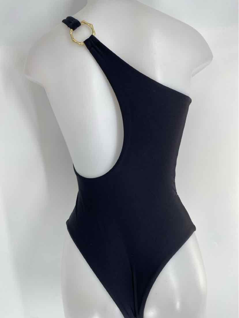 Size S BRANDON BLACKWOOD Black Swimsuit