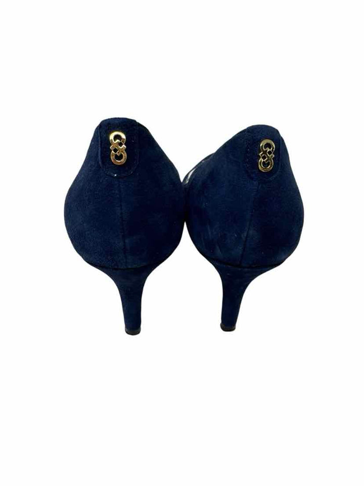Shoe Size 7 Cole Haan Blue Suede Pumps