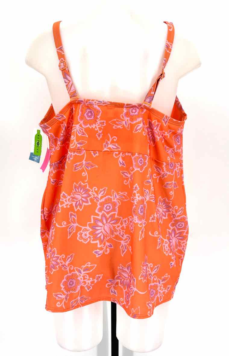 Size Orange Swimsuit