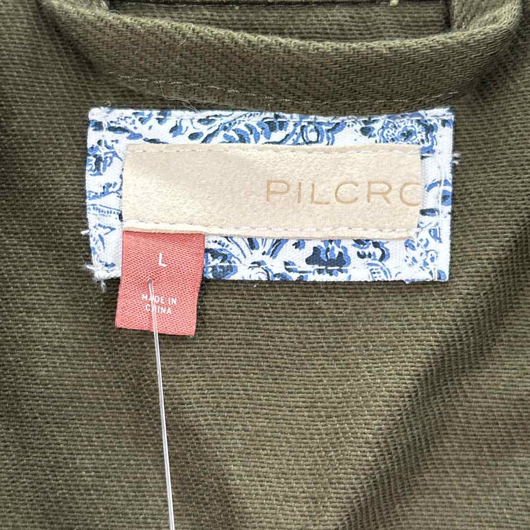 Size L Anthropologie Multi-Color Knit Down Jacket